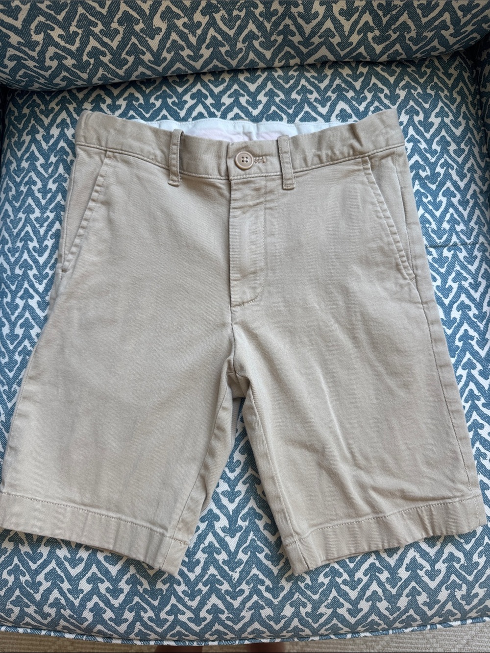 Jcrew Crewcuts boys khaki cotton shorts size 8 EUC